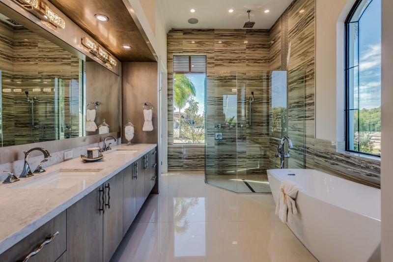 Stylish Shower Flooring